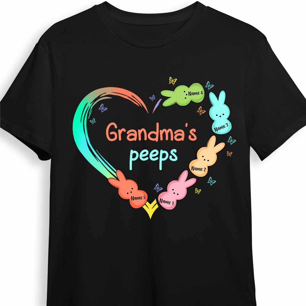 Personalized Mom Grandma Easter T Shirt - Thegiftio