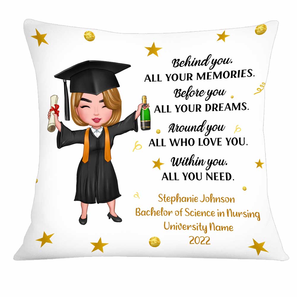Personalized Graduation 2022 Pillow