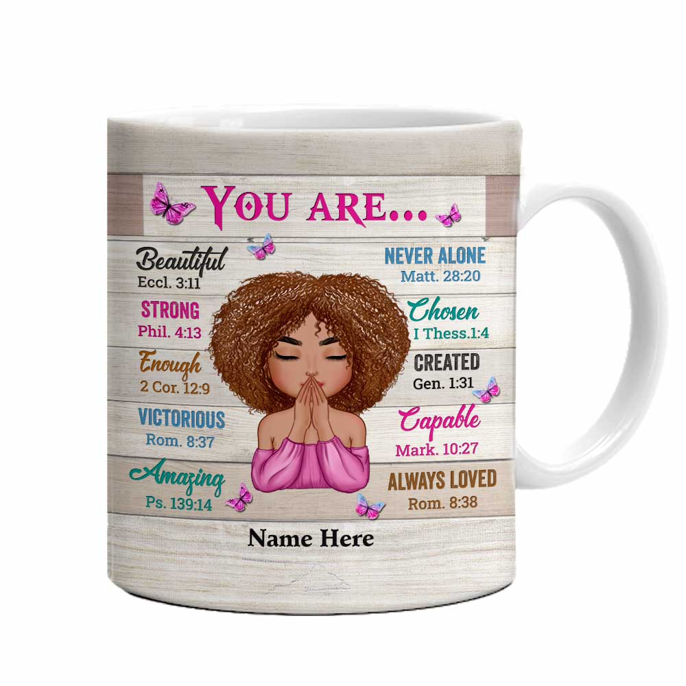 Personalized Daughter Gift, Christian Gift, You Are Christian  Mug