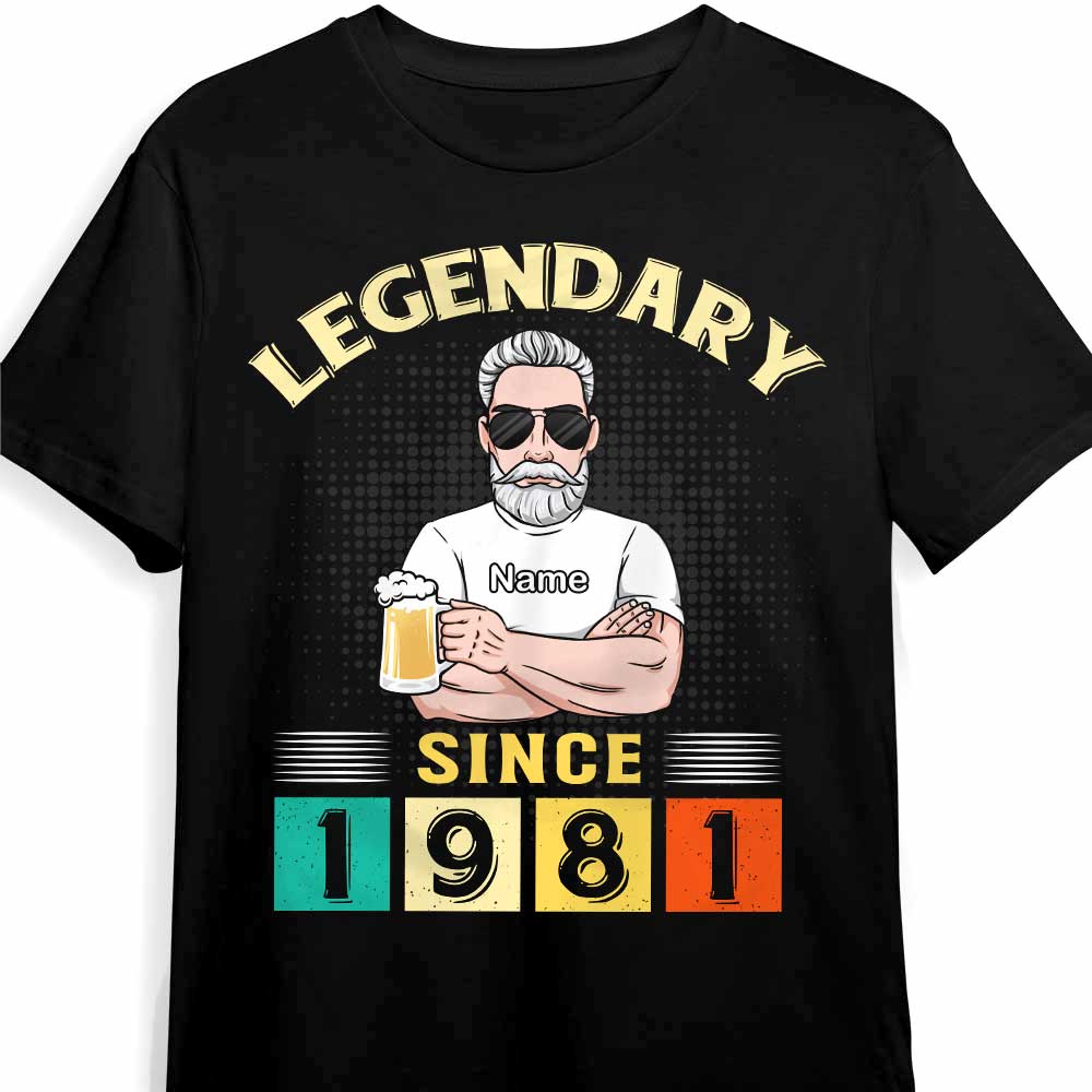 Personalized Dad Grandpa T Shirt - Thegiftio UK