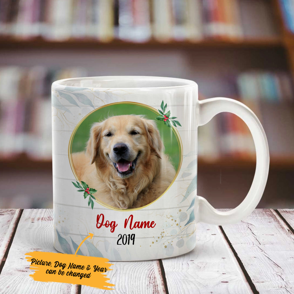 Personalized No Longer By My Side Dog Memorial  MDF Mug