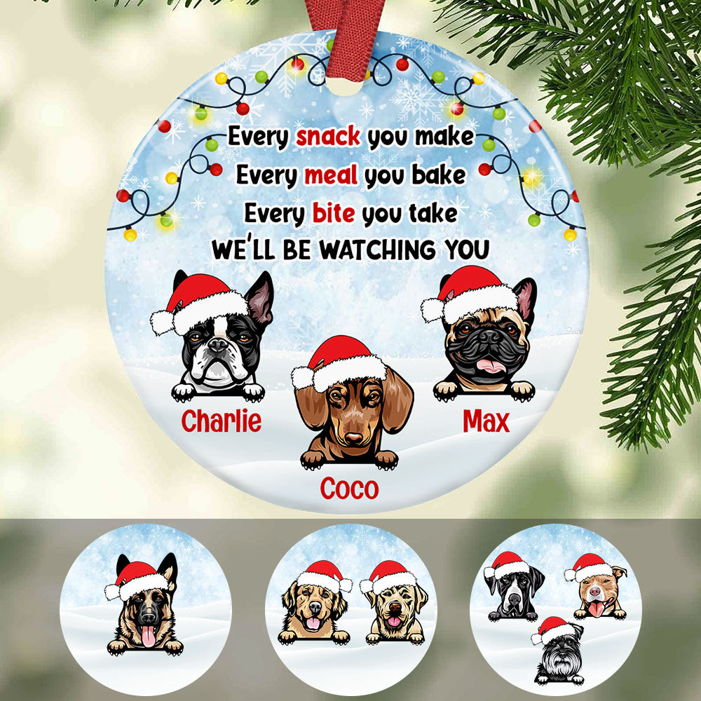 Personalized I'll Be Watching You Ornament - Thegiftio UK