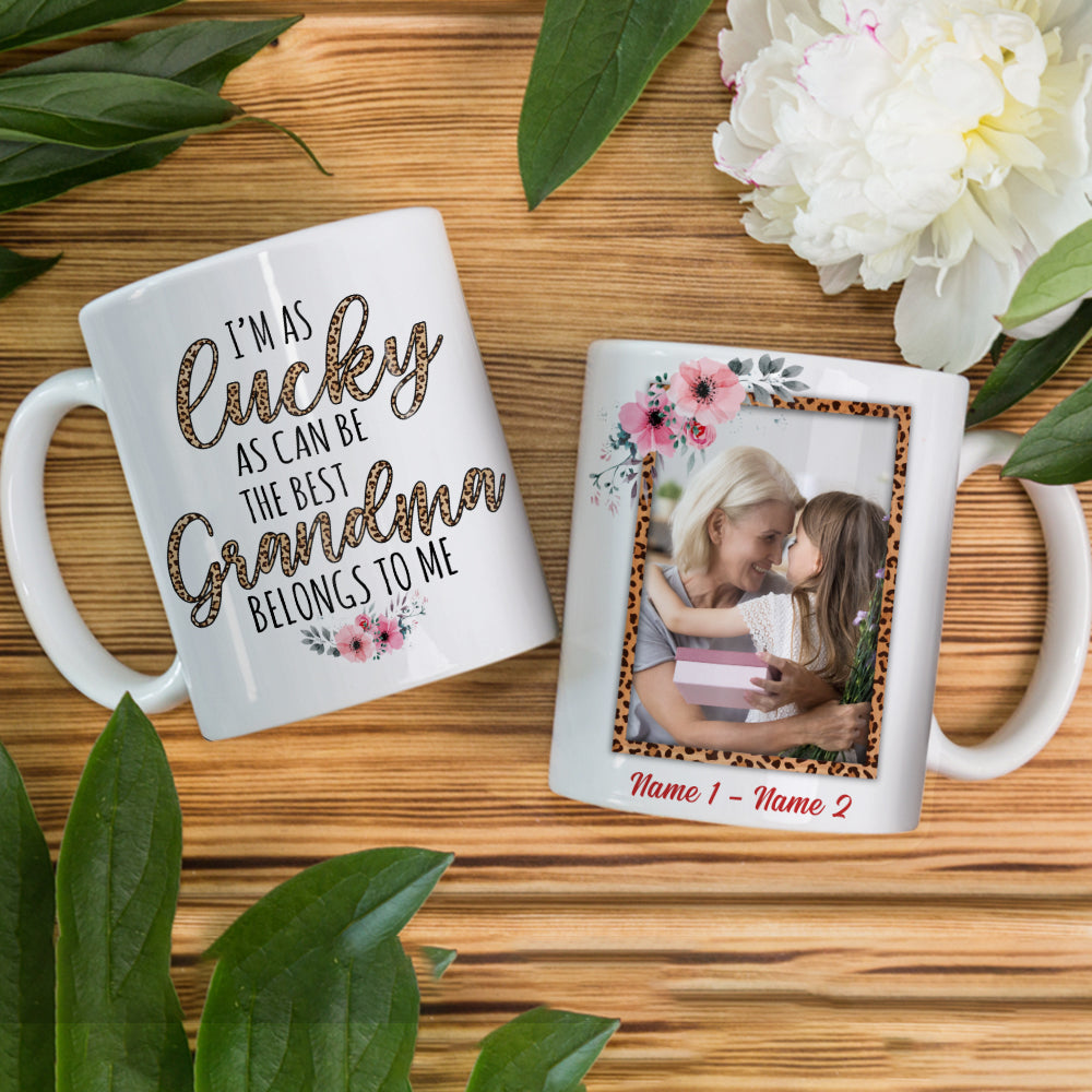 Personalized Mother Day Gift For Grandma Mug - Thegiftio