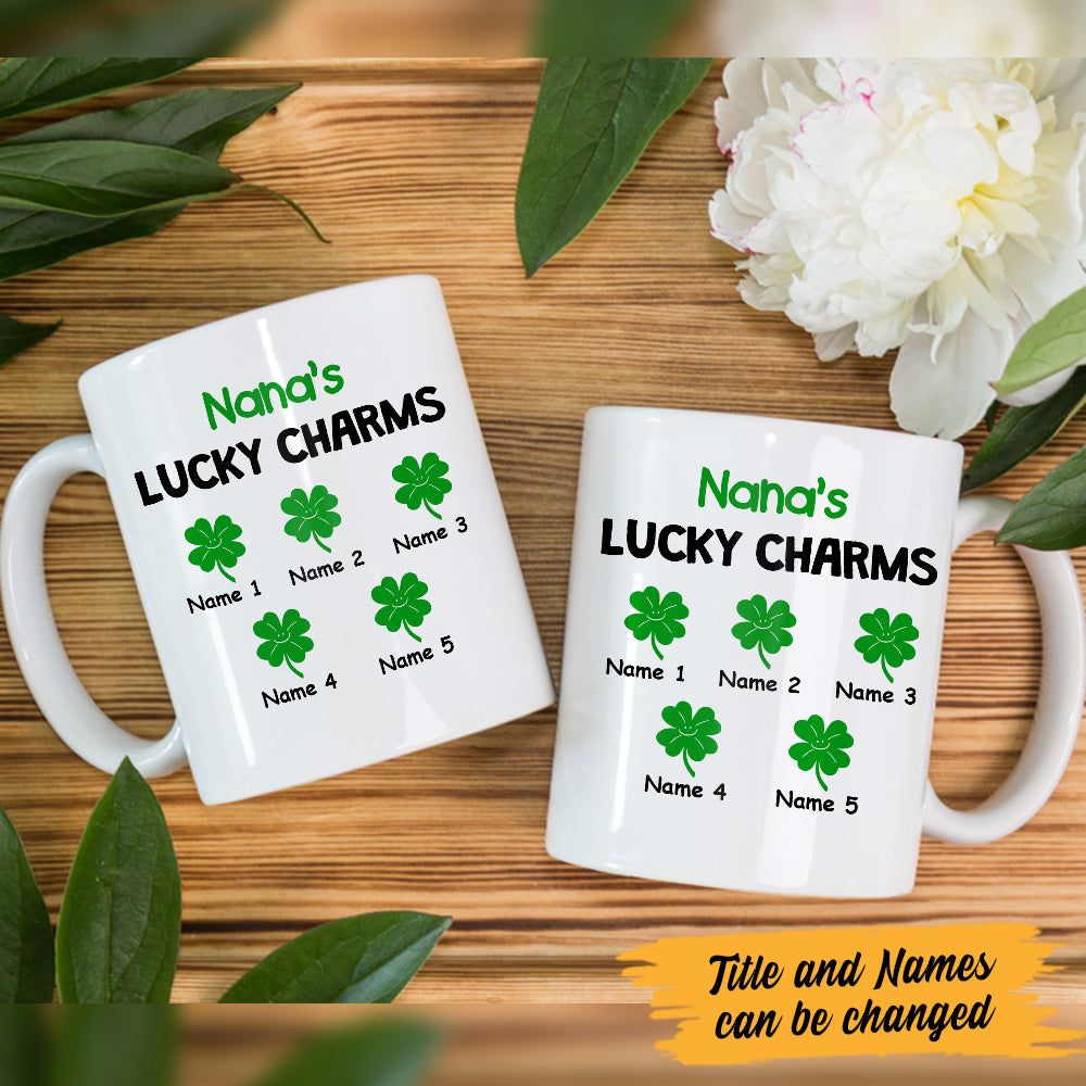 Personalized Grandma Irish St Patrick's Day Mug