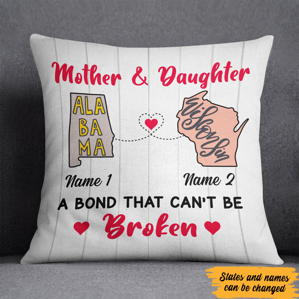 Personalized Bond Long Distance  Pillow