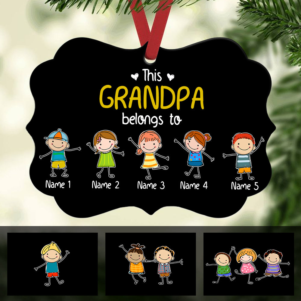 Personalized Dad Grandpa FD Benelux Ornament - Thegiftio UK