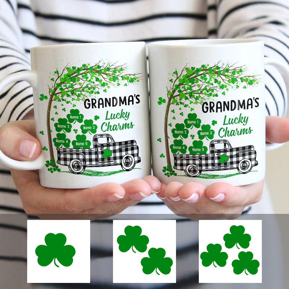 Personalized Patrick Day Irish Grandma Mug - Thegiftio