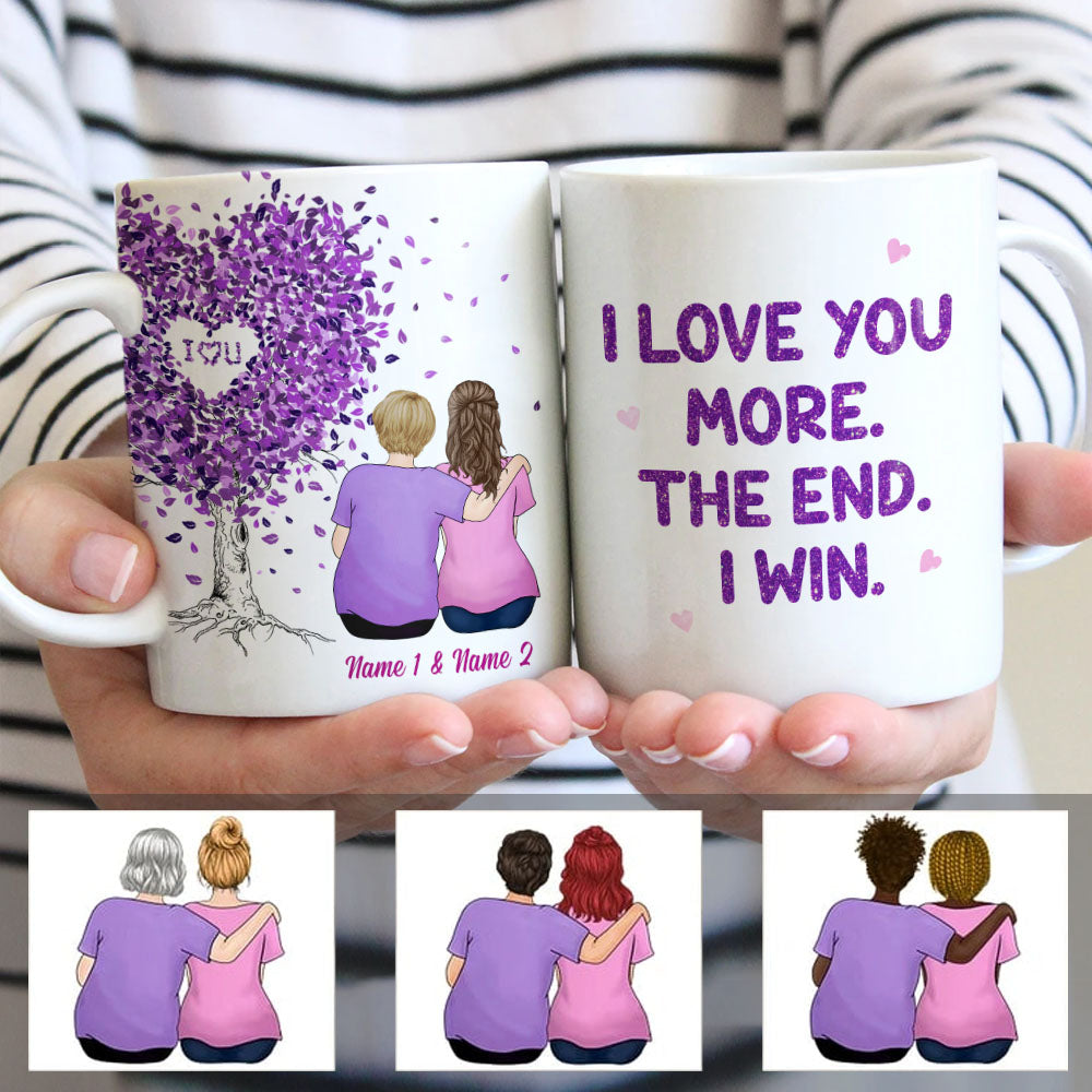 Personalized Mom And Daughter Mug