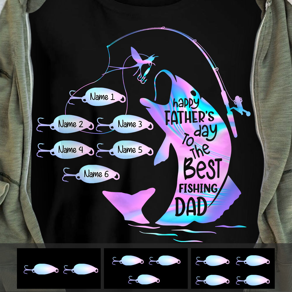 Personalized FD Fishing Dad T Shirt