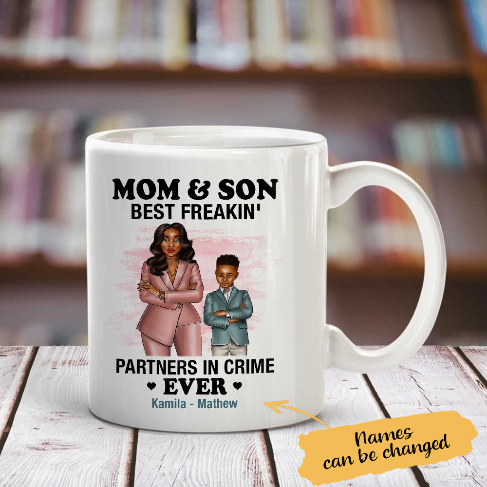 Personalized BWA Mom Mug - Thegiftio UK