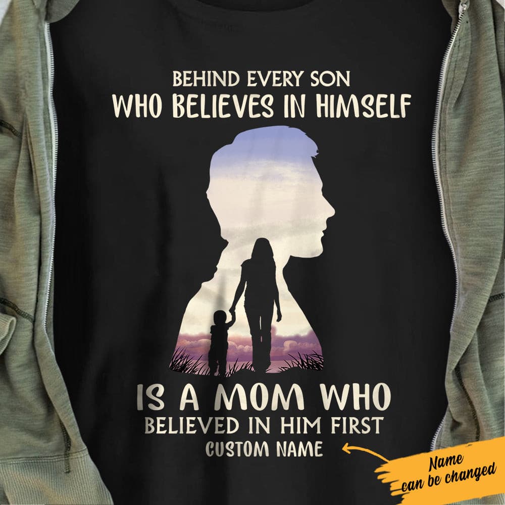 Personalized Mom And Son T Shirt - Thegiftio
