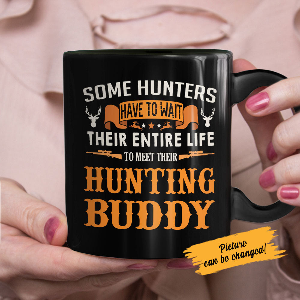 Personalized Dad Daughter Hunting Buddy Mug