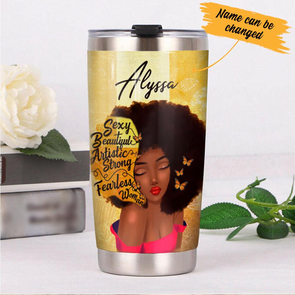 Personalized BWA Fearless Steel Tumbler