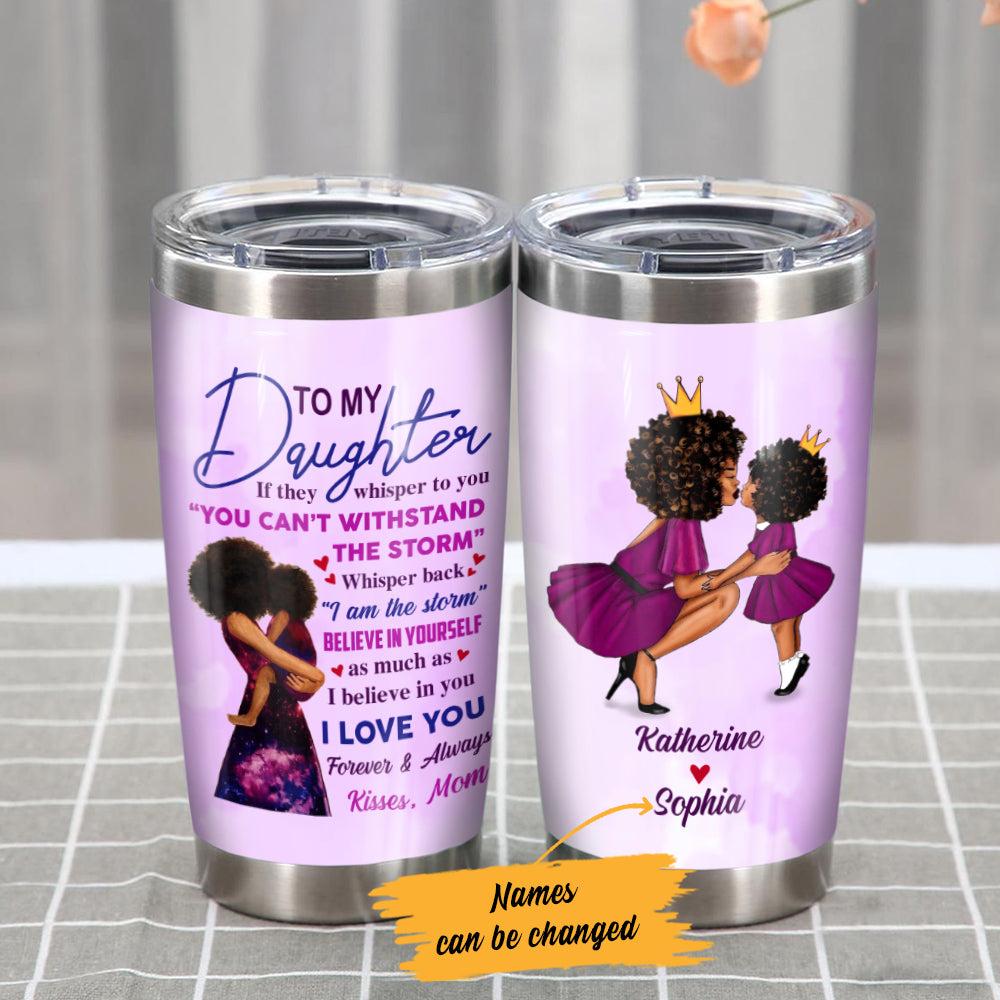 Personalized To My Daughter BWA Steel Tumbler