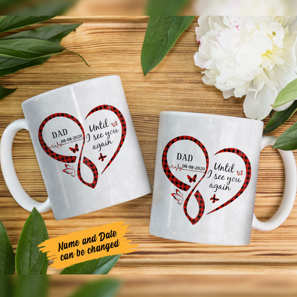 Personalized Butterfly Memorial Mug