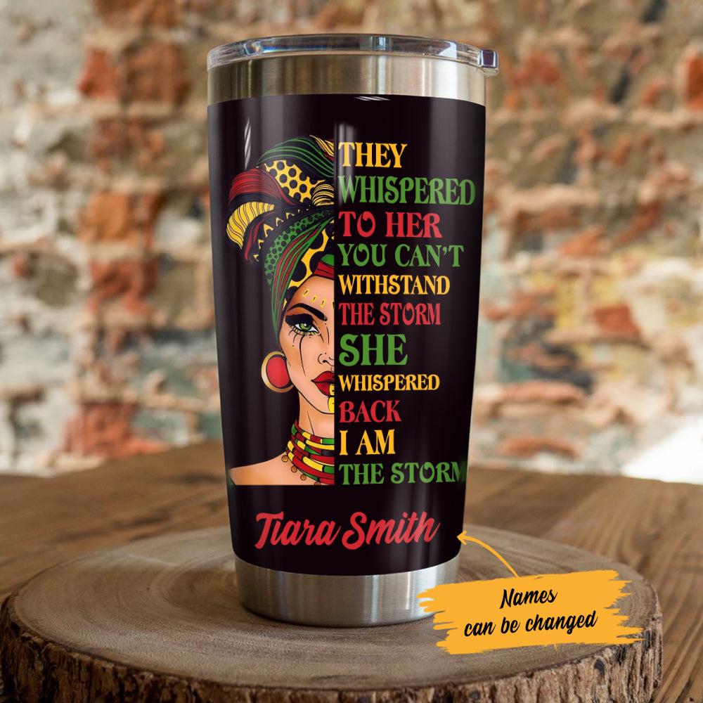 Personalized African BWA Steel Tumbler
