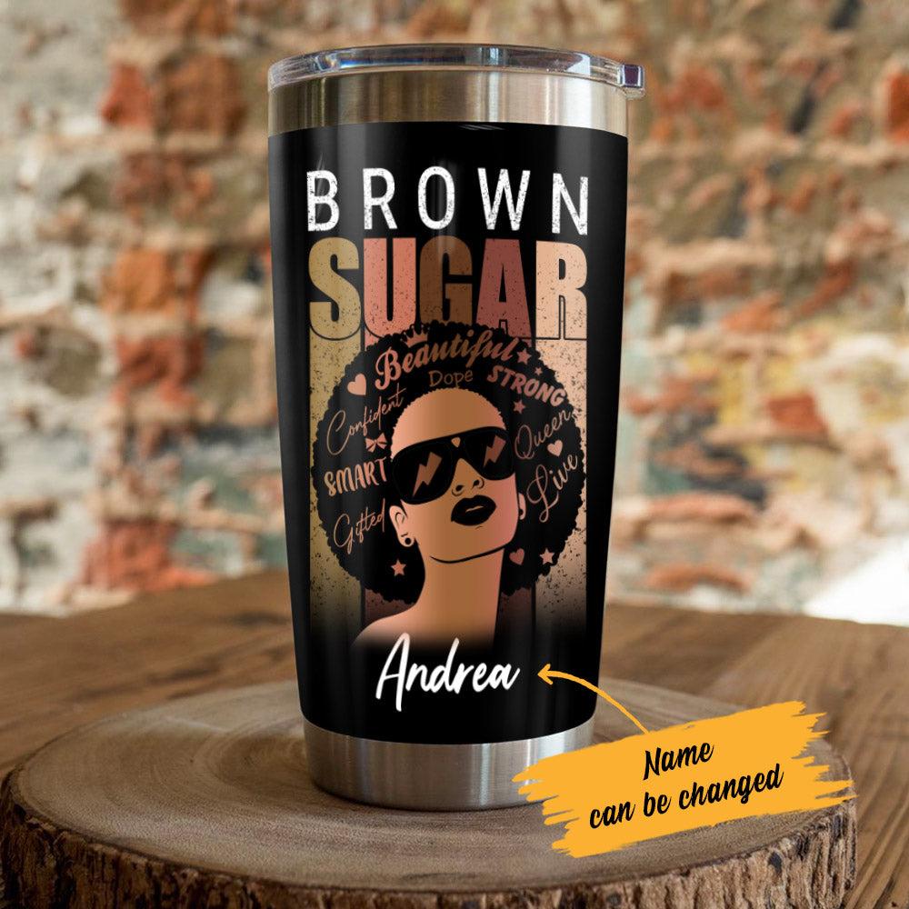 Personalized BWA Brown Sugar Steel Tumbler