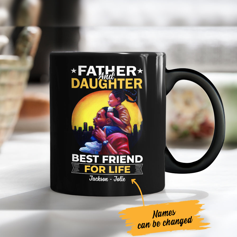 Personalized BWA Dad Best Friend For Life Mug - Thegiftio UK