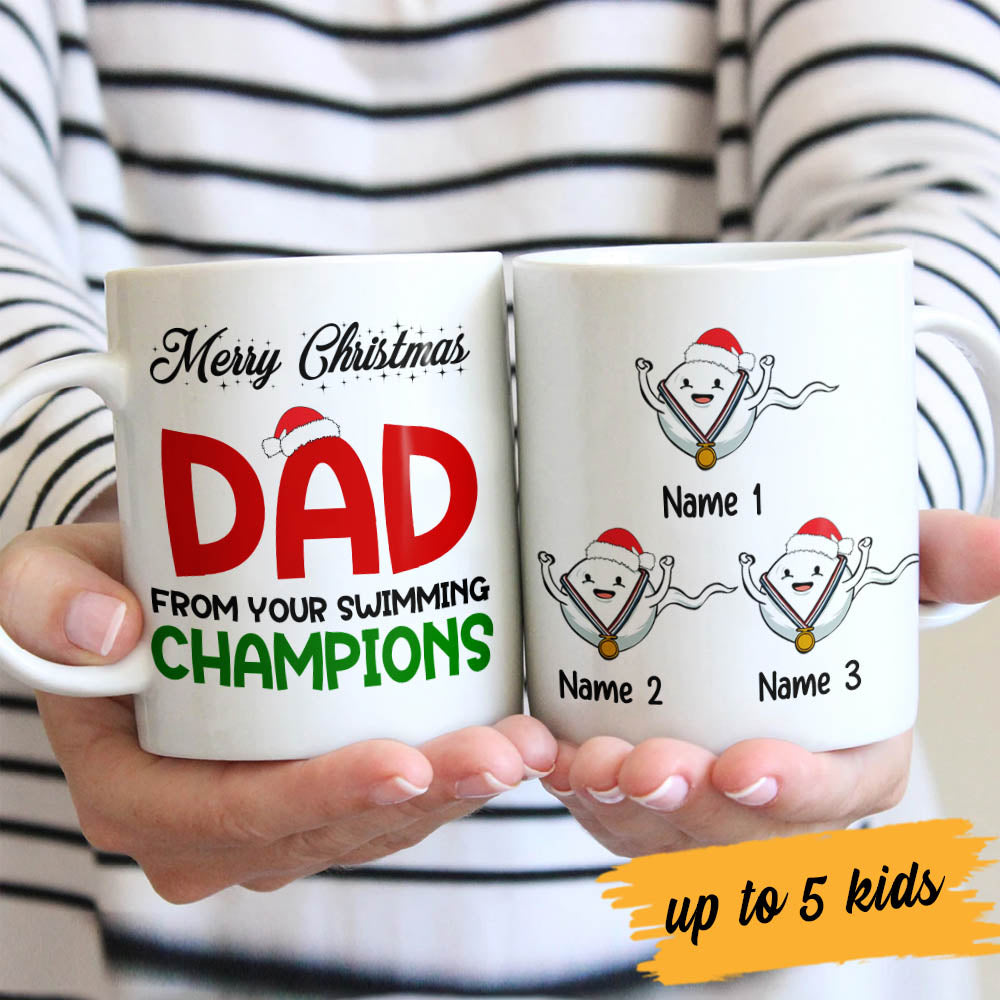 Personalized Dad Champion Mug - Thegiftio UK