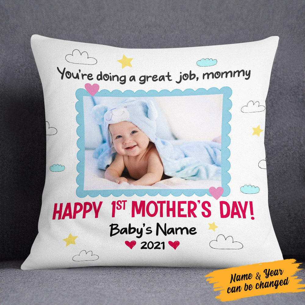 Personalized Mother Day Pillow