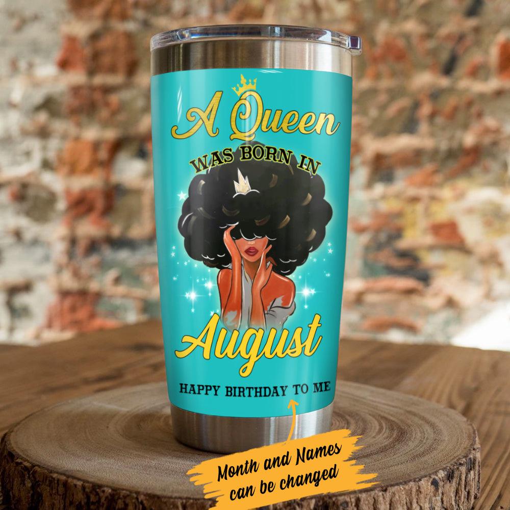 Personalized BWA Queen Steel Tumbler