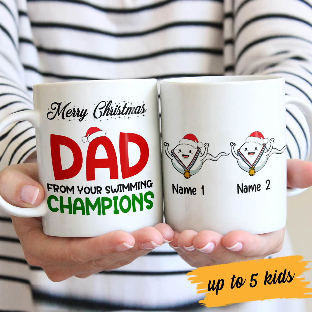 Personalized Dad Champion Mug