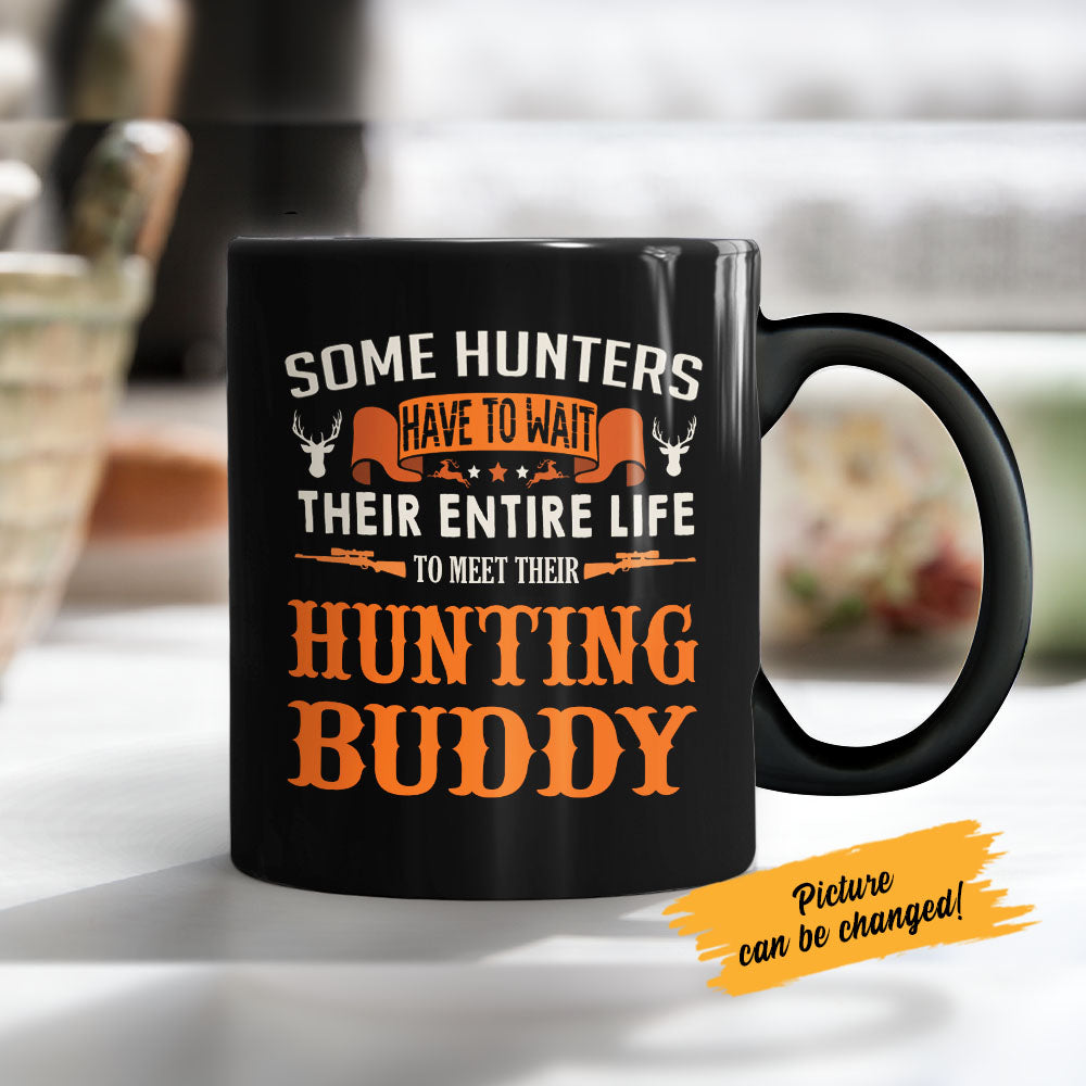 Personalized Dad Daughter Hunting Buddy Mug