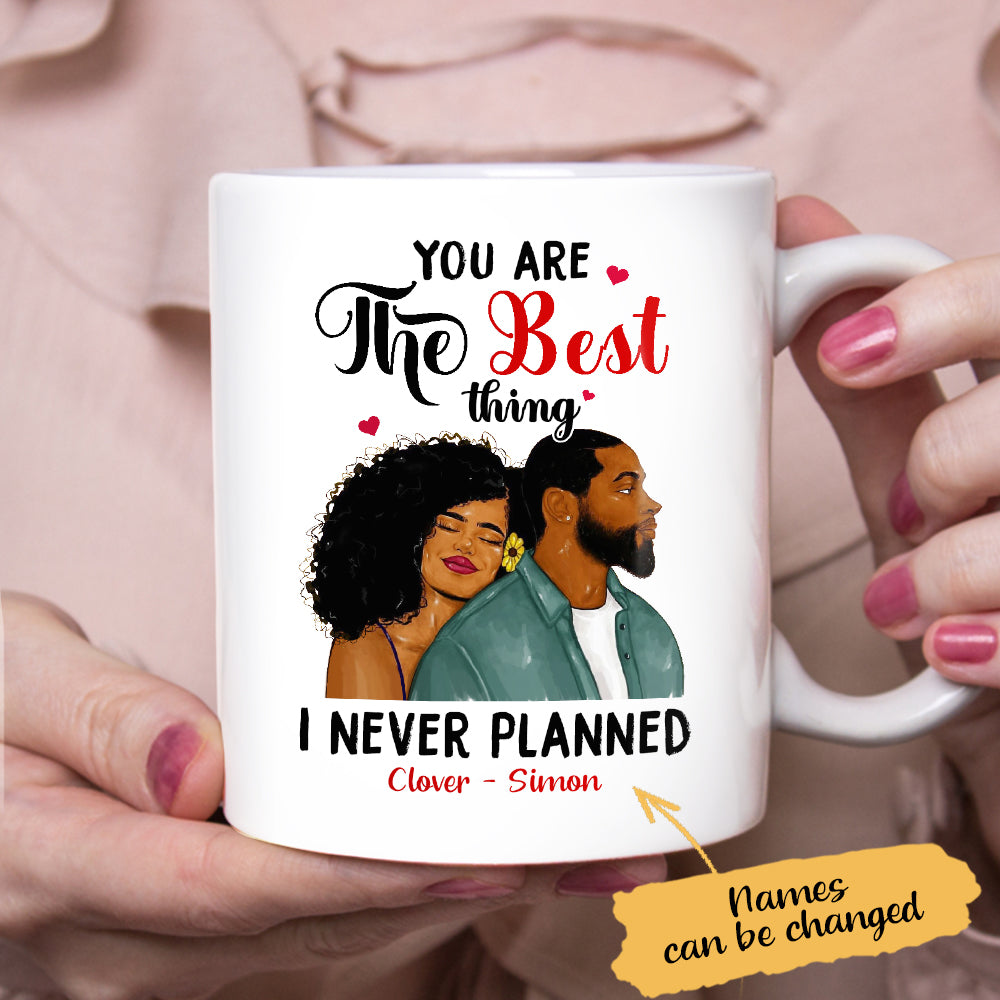 Personalized BWA Couple You Are The Best Thing Mug - Thegiftio UK