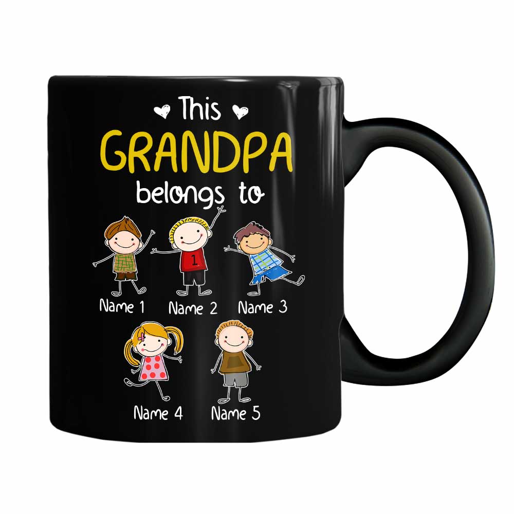 Personalized Personalized Dad Grandpa Mug - Thegiftio UK