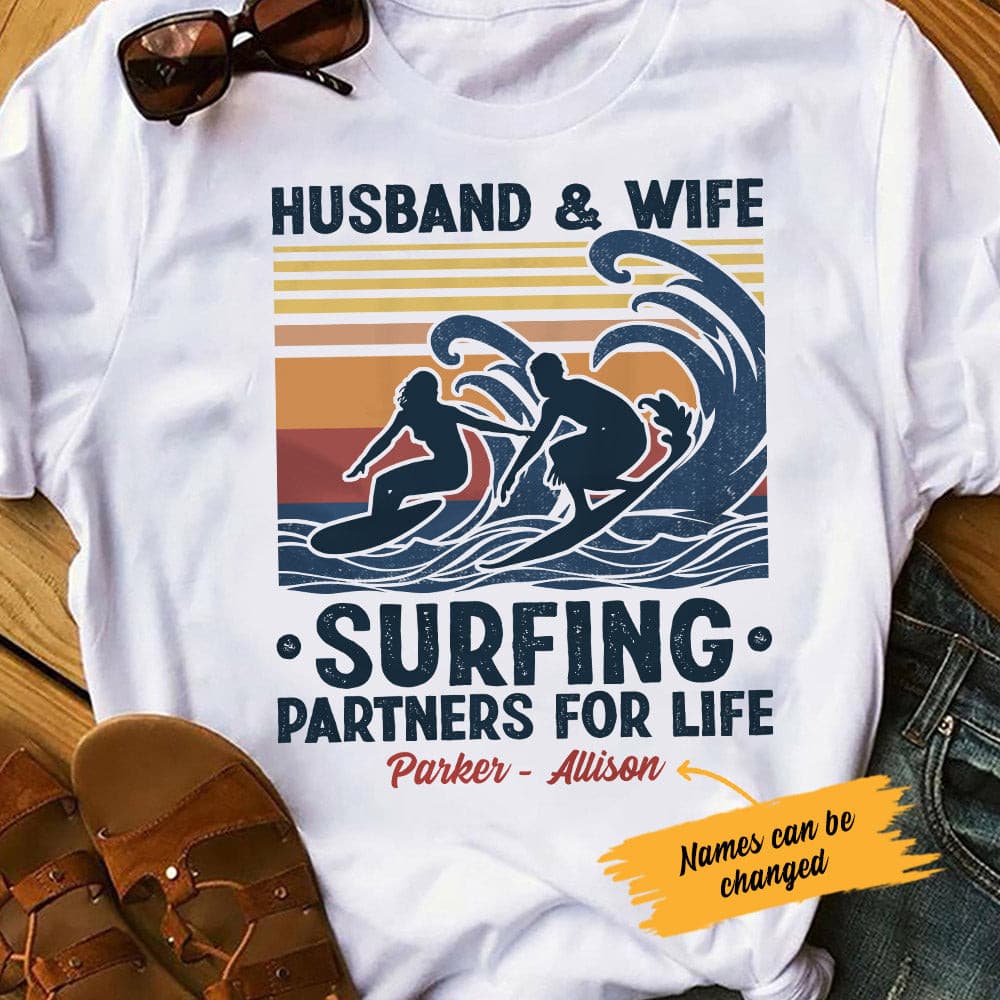 Personalized Surfing Husband - Thegiftio UK