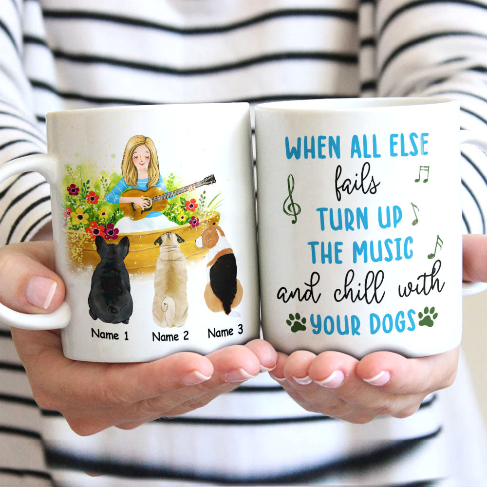 Personalized Life Is Better With Dog Mug