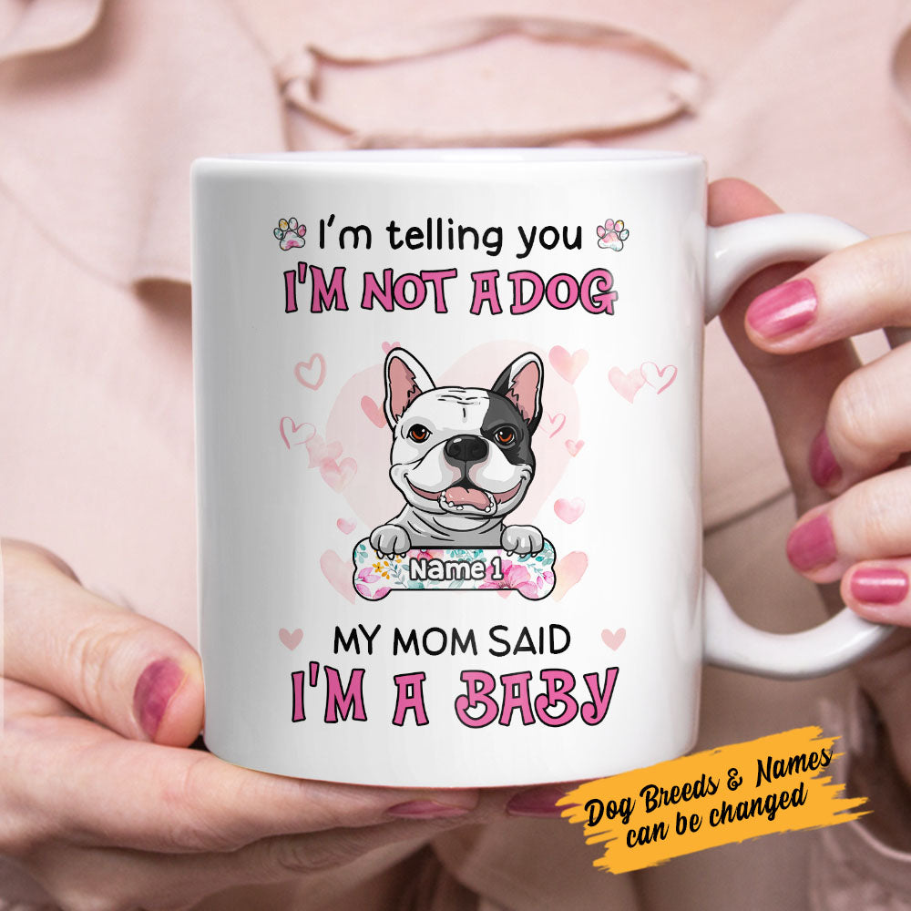 Personalized Dog Baby Mug
