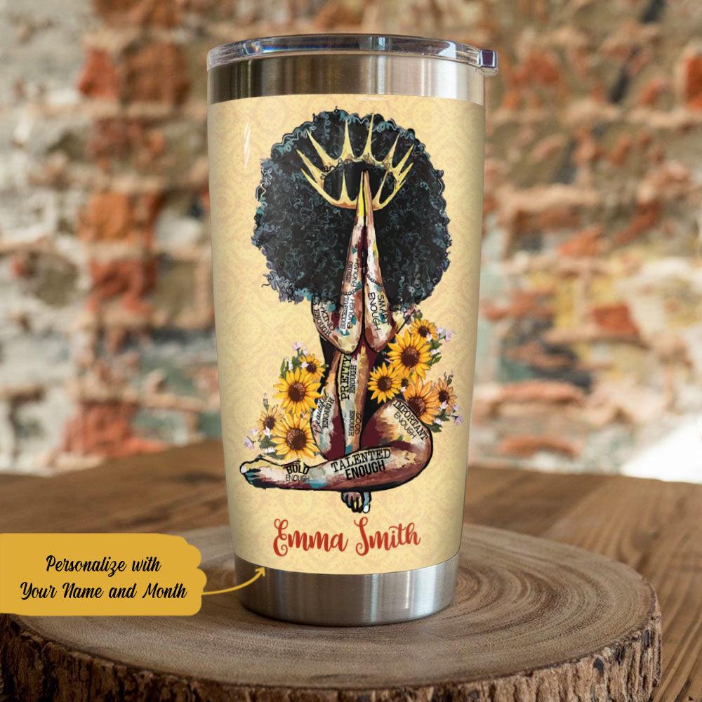 Personalized Crowned BWA Steel Tumbler