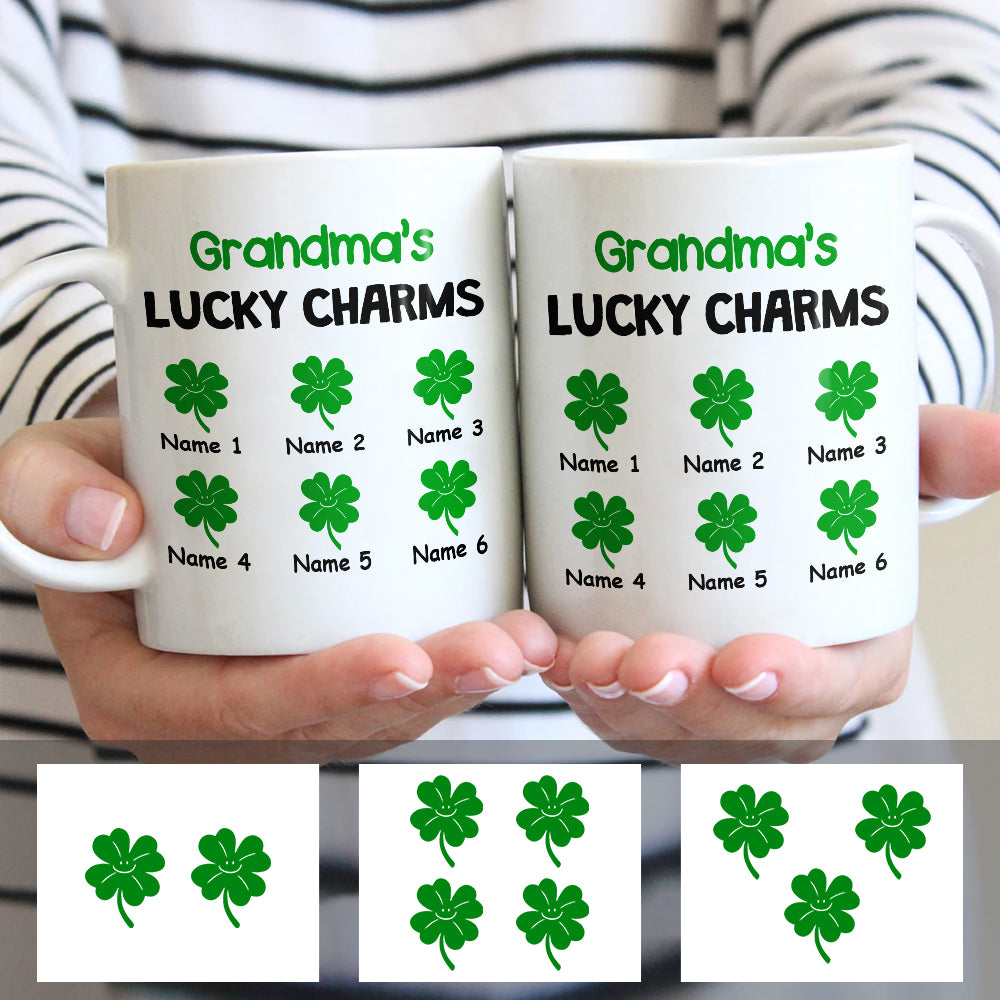 Personalized Grandma Irish St Patrick's Day Mug - Thegiftio