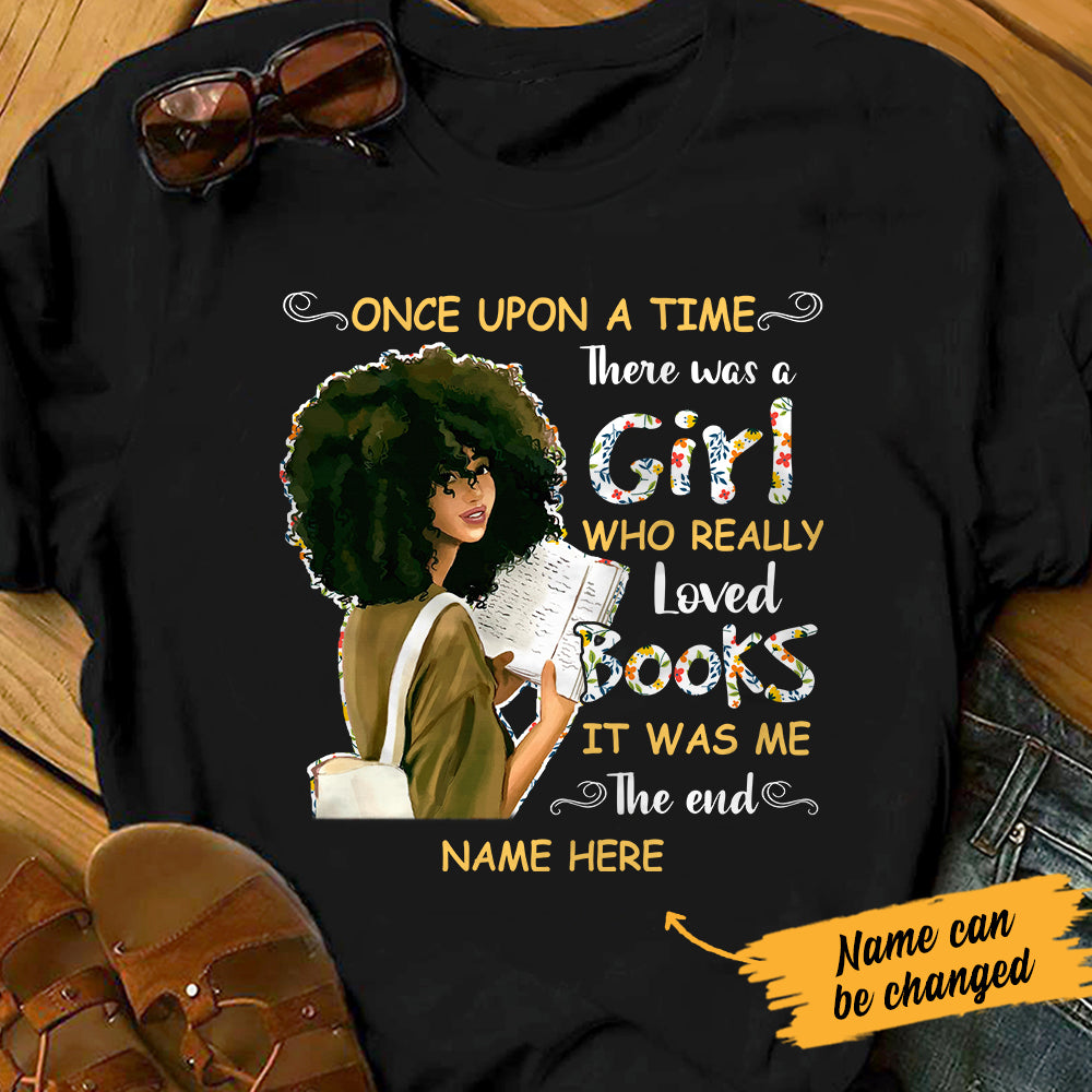 Personalized BWA Books Once Upon A Time T Shirt - Thegiftio