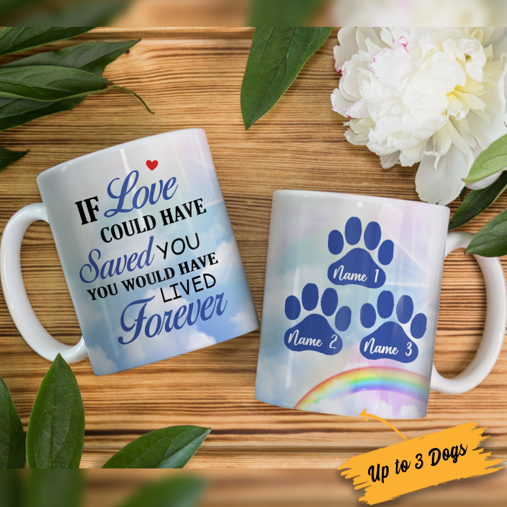 Personalized Dog Cat Memorial Forever Mug - Thegiftio UK