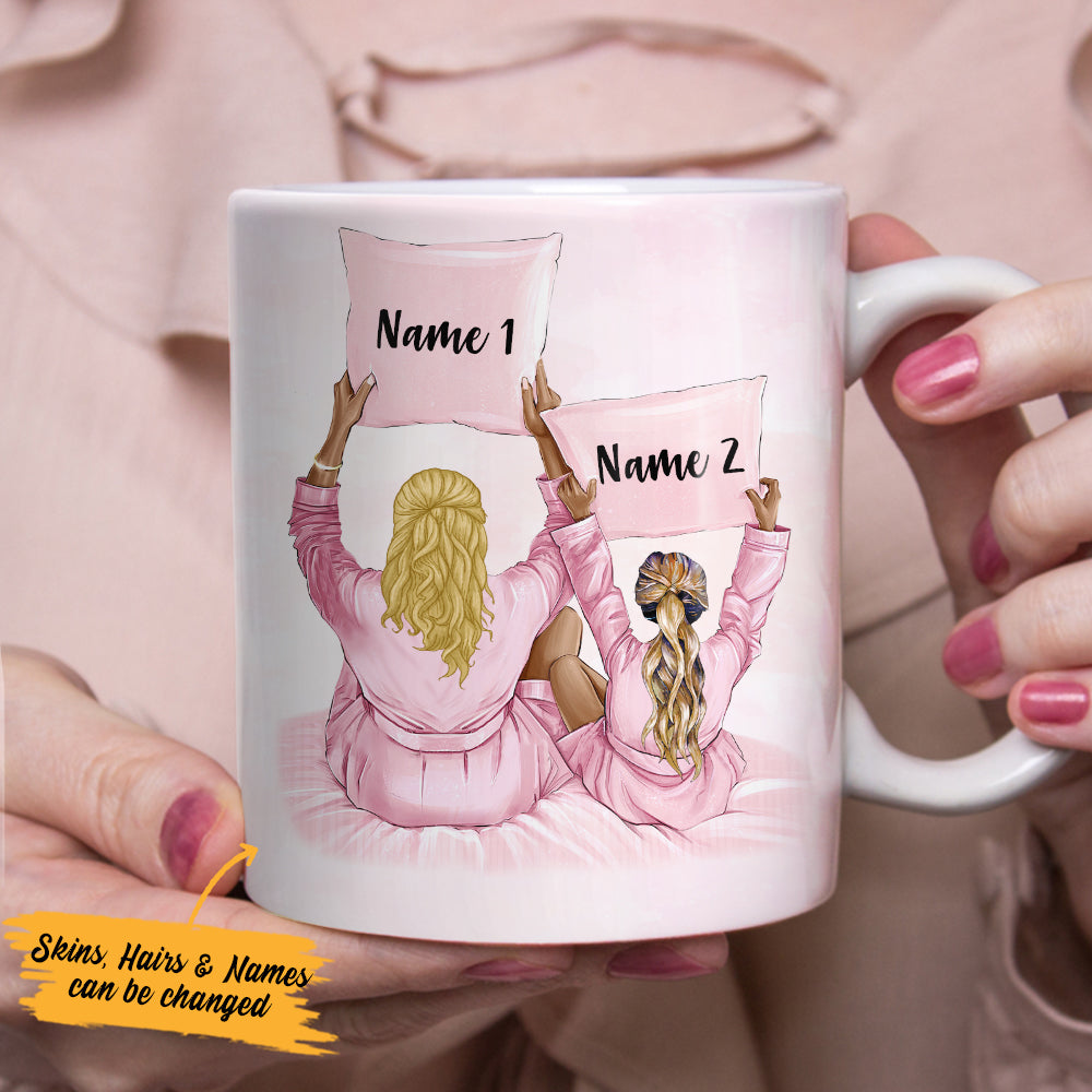 Personalized Behind Every Mom And Daughter Mug