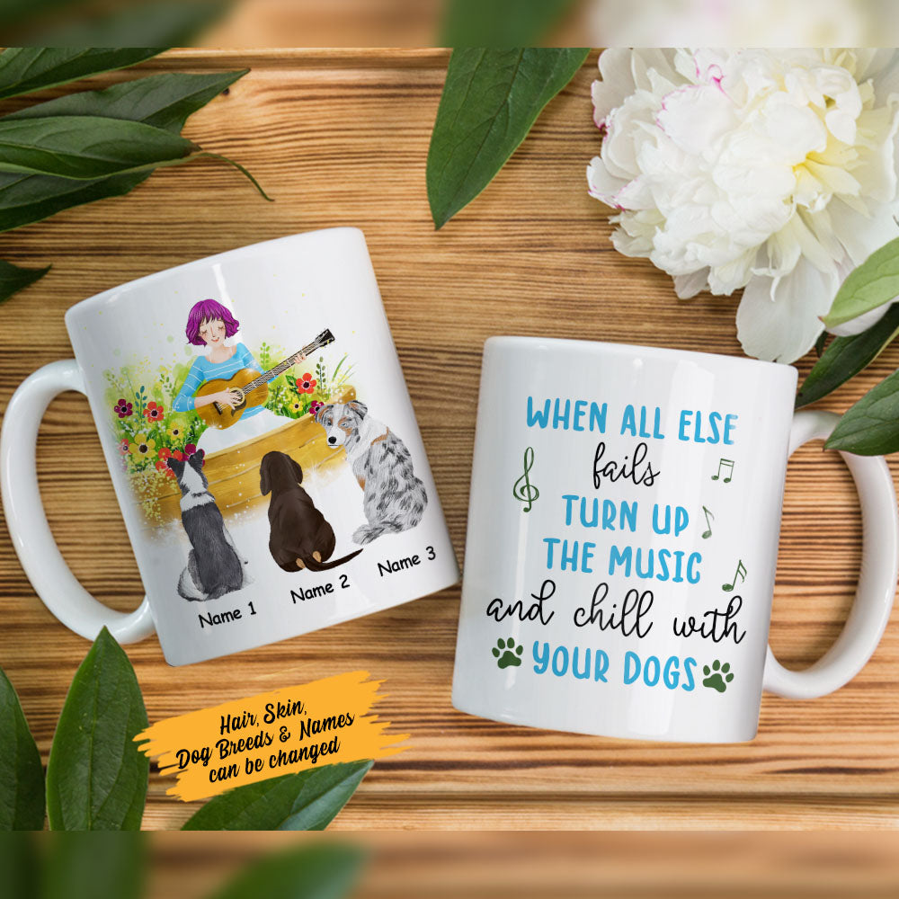 Personalized Life Is Better With Dog Mug